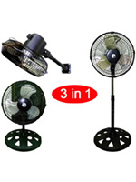 KMY-1092 10" Three in One Fan